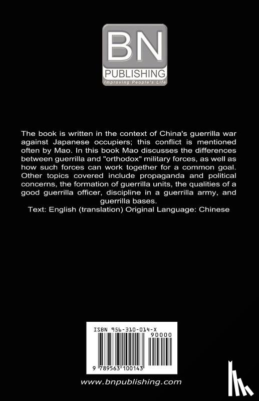 Tse-Tung, Mao, Zedong, Mao - On Guerrilla Warfare