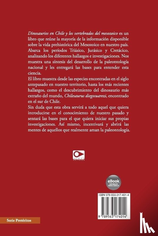 Castillo Cornejo, Juan - Castillo Cornejo, J: Dinosaurios en Chile y los vertebrados