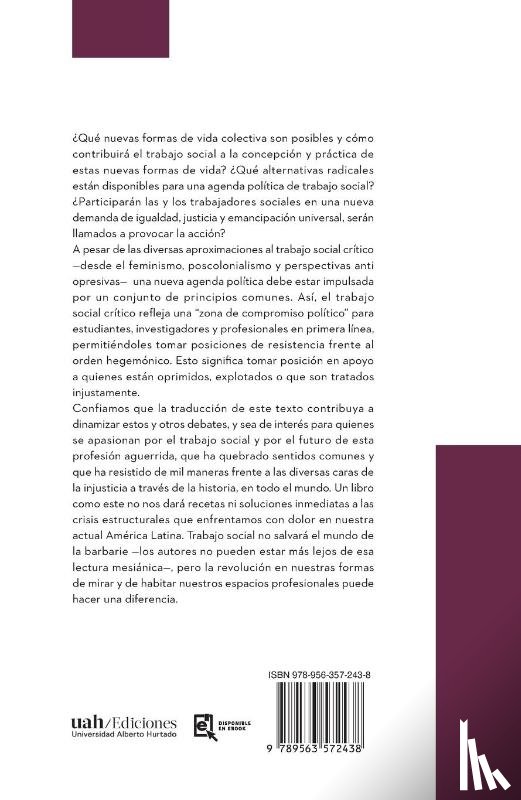 Gray, Mel, Webb, Stephen - Gray, M: Nuevas agendas políticas para el trabajo social