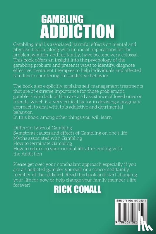 Conall, Rick - Gambling Addiction