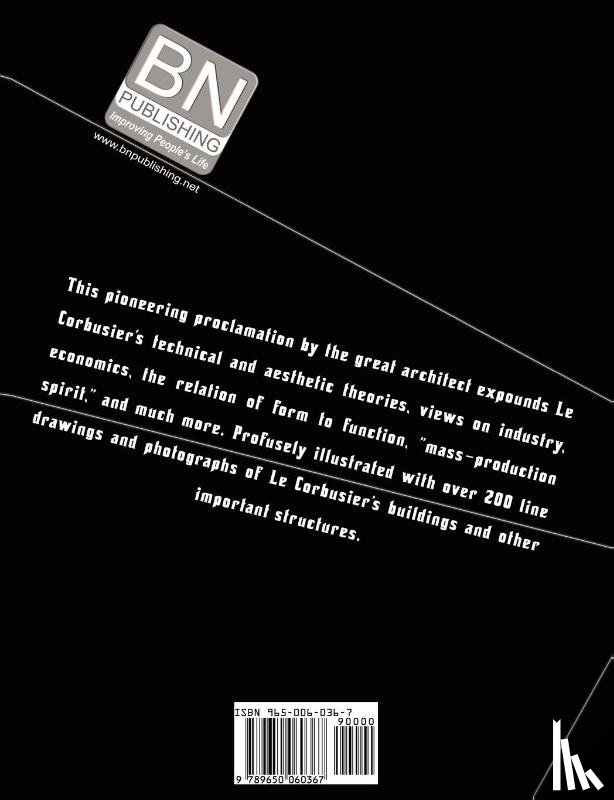 Corbusier, Le - Towards a New Architecture