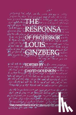  - The Responsa of Professor Louis Ginzberg