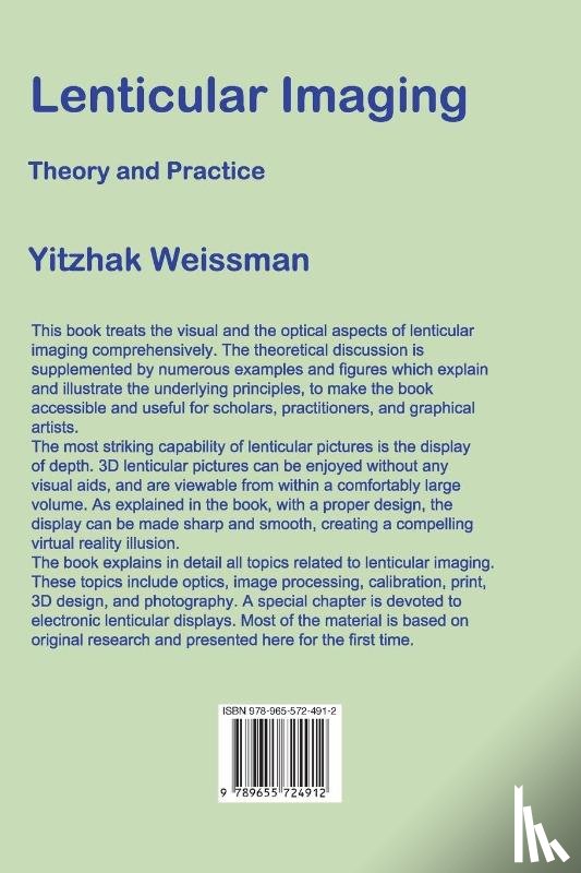 Weissman, Yitzhak - Lenticular Imaging