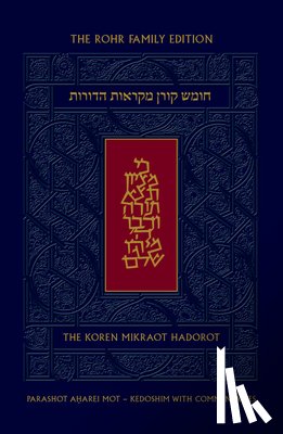Sacks, Jonathan - Koren Mikraot Hadorot, V27: Aharei Mot - Kedoshim