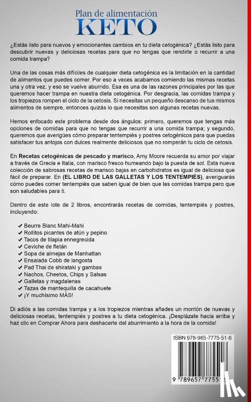 Moore, Amy - Recetas Keto de Mariscos Y Pescados