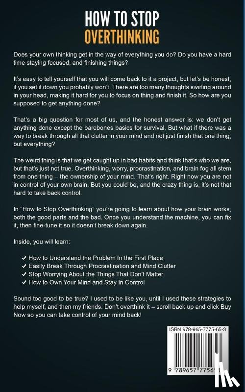 Henry, Raymond - How to Stop Overthinking