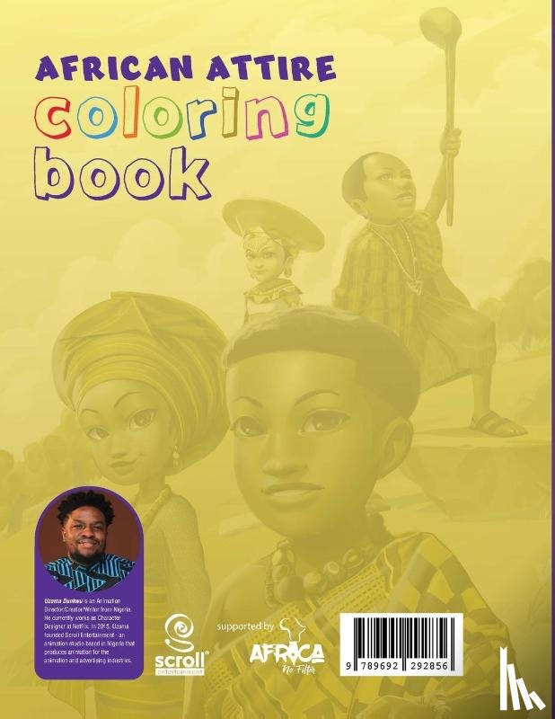 Dunkwu, Uzoma - African Attire Coloring Book