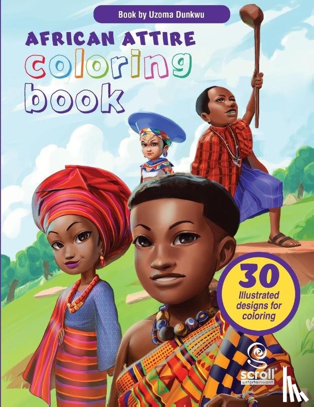 Dunkwu, Uzoma - African Attire Coloring Book