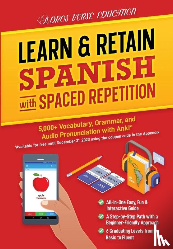 Adros Verse Education S. R. L. - Learn & Retain Spanish with Spaced Repetition