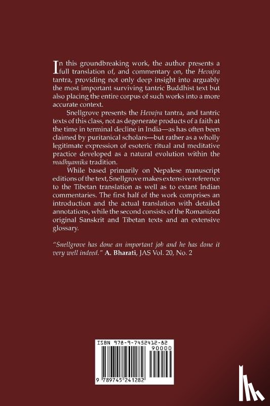 David L. Snellgrove - Hevajra Tantra
