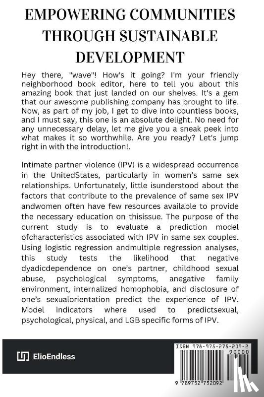 Shortle, Toni - Empowering Communities through Sustainable Development Strategies for Building Resilient and Inclusive Societies