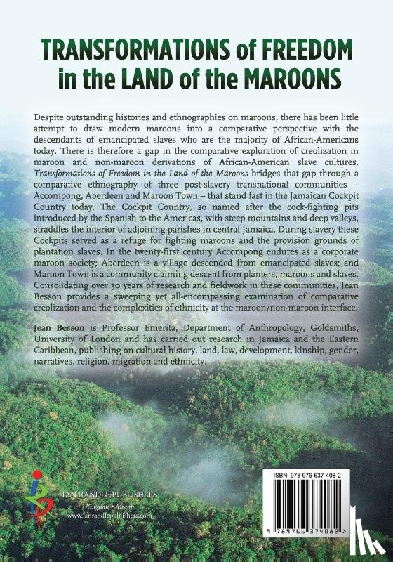 Besson, Jean - Transformations of Freedom in the Land of the Maroons