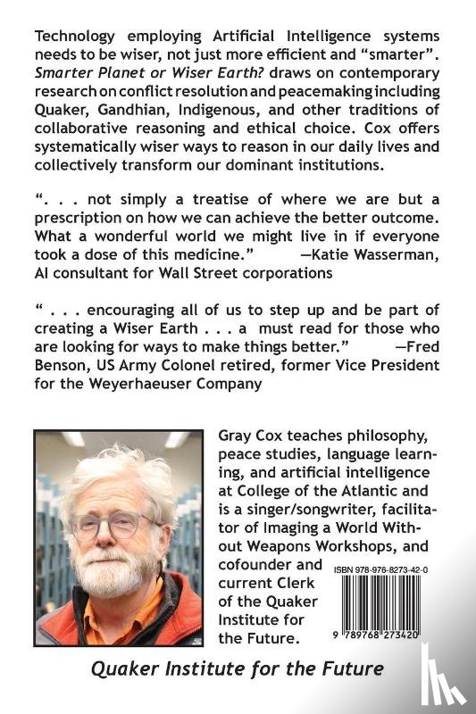 Cox, Gray - Smarter Planet or Wiser Earth?