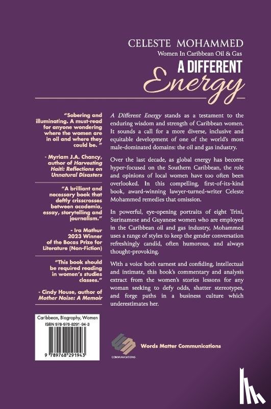 Mohammed, Celeste - A Different Energy