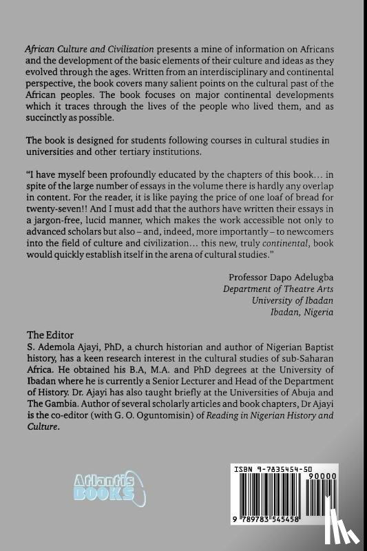  - African Culture & Civilization