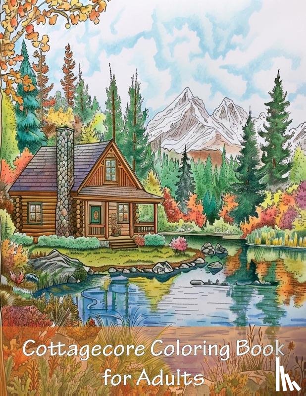 James, Earl - Cottagecore Coloring Book For Adults