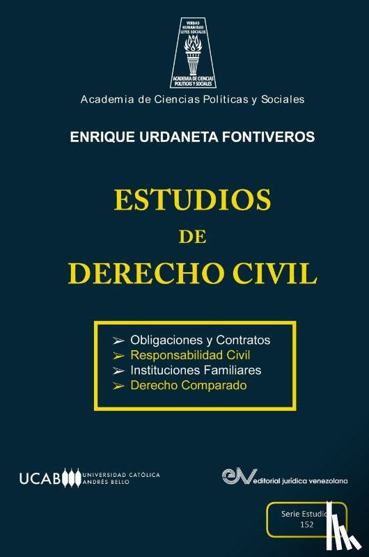Urdaneta Fontivero, Enrique - ESTUDIOS DE DERECHO CIVIL