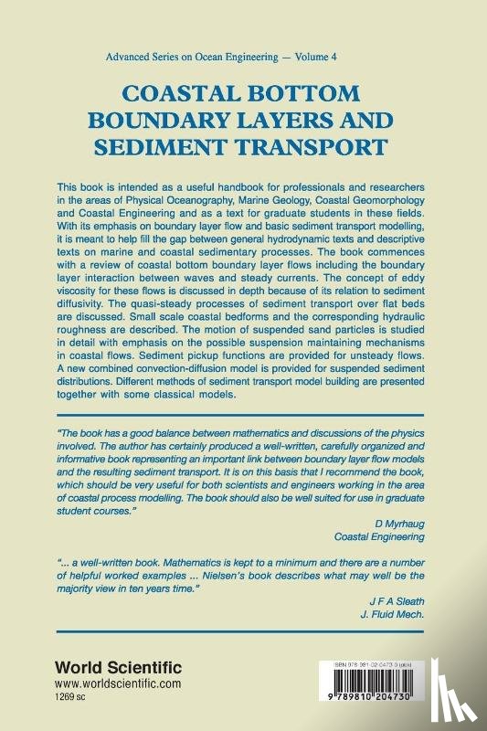 Nielsen, Peter (Univ Of Queensland - Coastal Bottom Boundary Layers And Sediment Transport