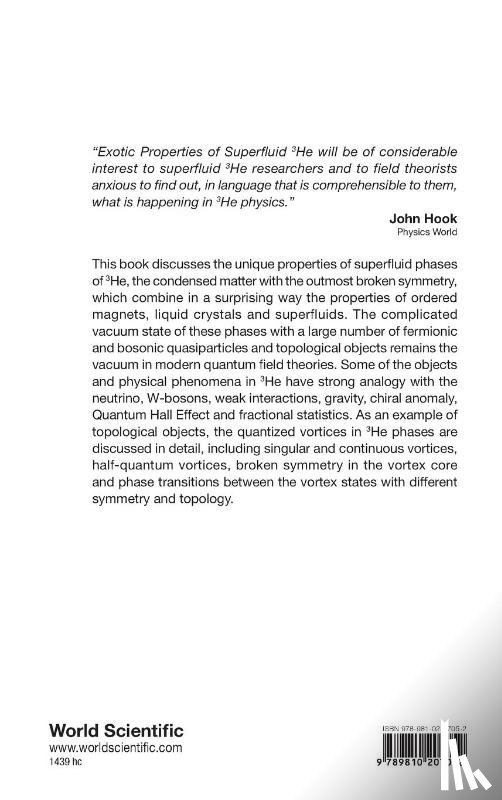 G. E. Volovik - Exotic Properties Of Superfluid Helium 3