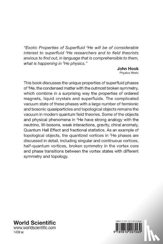 G. E. Volovik - Exotic Properties Of Superfluid Helium 3