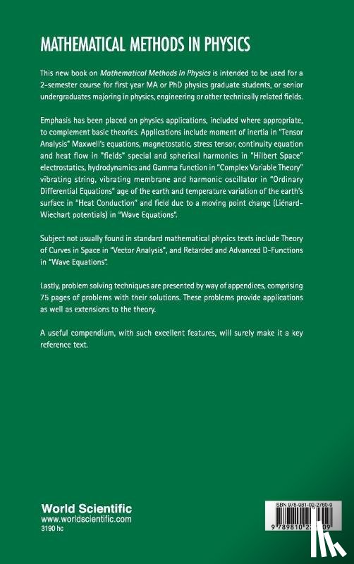 Samuel D. Lindenbaum - Mathematical Methods In Physics