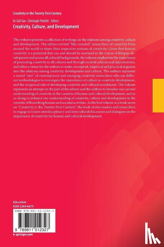  - Creativity, Culture, and Development