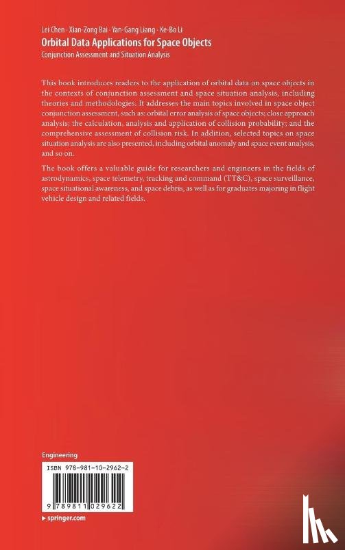 Lei Chen, Xian-Zong Bai, Yan-Gang Liang, Ke-Bo Li - Orbital Data Applications for Space Objects
