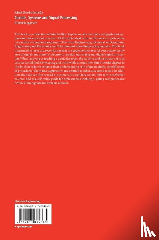 Dutta Roy, Suhash Chandra - Circuits, Systems and Signal Processing