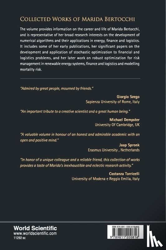  - Collected Works Of Marida Bertocchi