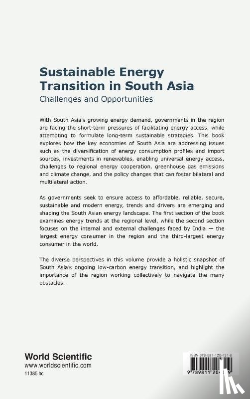  - Sustainable Energy Transition In South Asia: Challenges And Opportunities