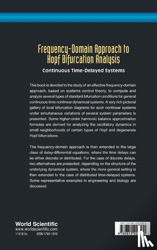Gentile, Franco Sebastian (Univ Nacional De Sur, Moiola, Jorge Luis (Univ Nacional Del Sur, Chen, Guanrong (City Univ Of Hong Kong - Frequency-domain Approach To Hopf Bifurcation Analysis: Continuous Time-delayed Systems