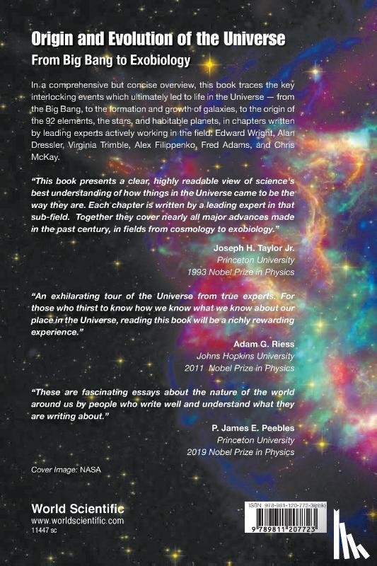  - Origin And Evolution Of The Universe: From Big Bang To Exobiology