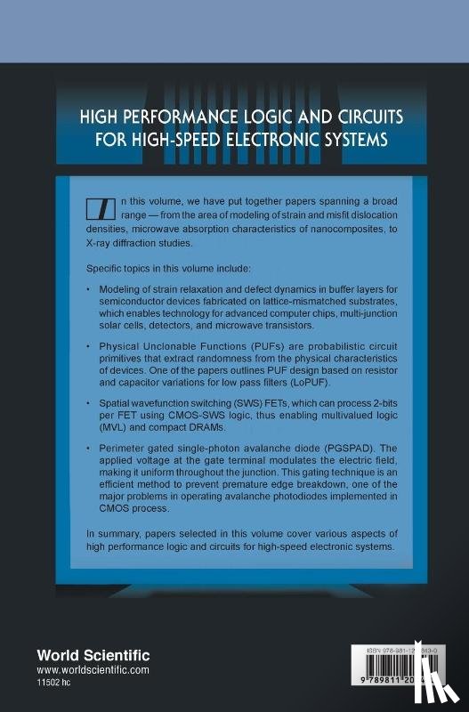  - High Performance Logic And Circuits For High-speed Electronic Systems