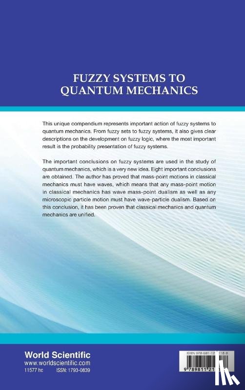 Li, Hong-xing (Beijing Normal Univ - Fuzzy Systems To Quantum Mechanics