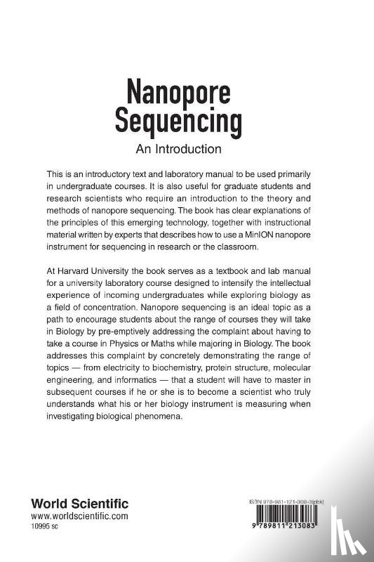 Branton, Daniel (Harvard Univ, Deamer, David W (Univ Of California - Nanopore Sequencing: An Introduction