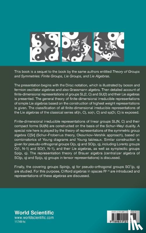Isaev, Alexey P (Jinr, Rubakov, Valery A (Russian Academy Of Sci - Theory Of Groups And Symmetries: Representations Of Groups And Lie Algebras, Applications