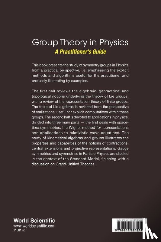 R Campoamor (Complutense Univ Of Madrid, Spain) Strursberg, Michel (Univ Of Strasbourg, France) Rausch De Traubenberg - Group Theory In Physics: A Practitioner's Guide