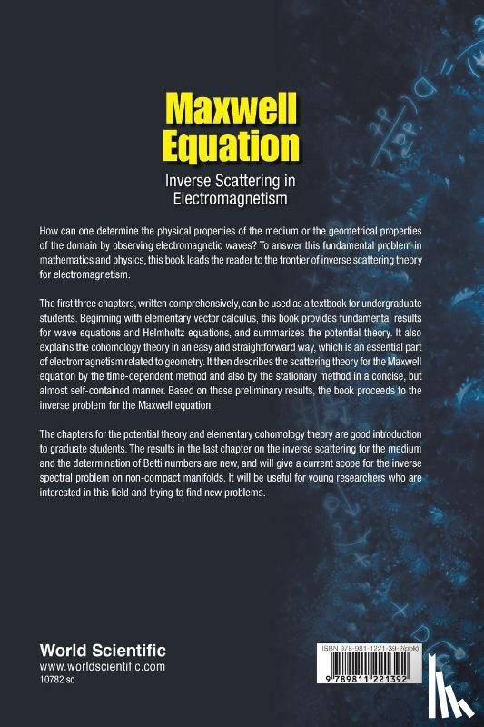 Hiroshi (Univ Of Tsukuba, Japan) Isozaki - Maxwell Equation: Inverse Scattering In Electromagnetism