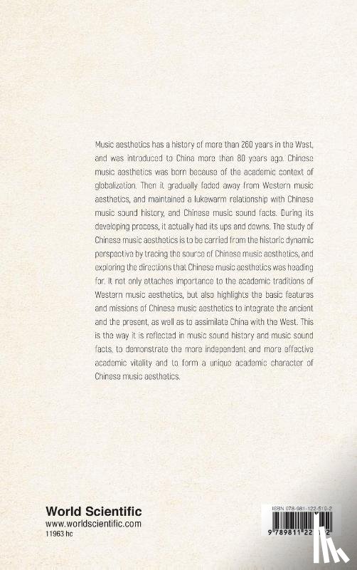 Yang, Sai (Shanghai Conservatory Of Music - On The Meta-category Of Chinese Music Aesthetics