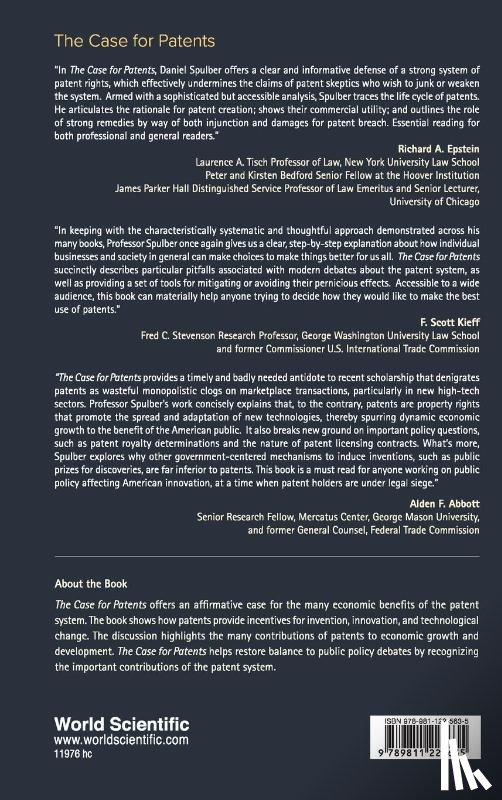 Spulber, Daniel F (Northwestern Univ - Case For Patents, The
