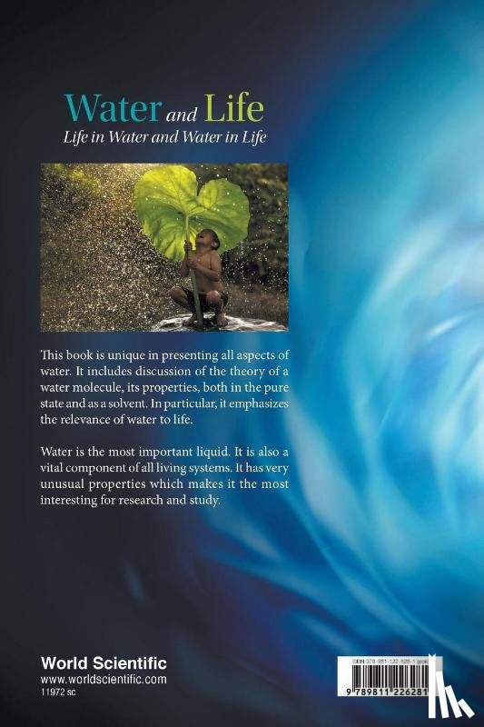 Ben-naim, Arieh (The Hebrew Univ Of Jerusalem, Kirson, Zvi ( The Hebrew Univ Of Jerusalem, Sordo, Jose Angel (Univ Of Oviedo - Water And Life: Life In Water And Water In Life