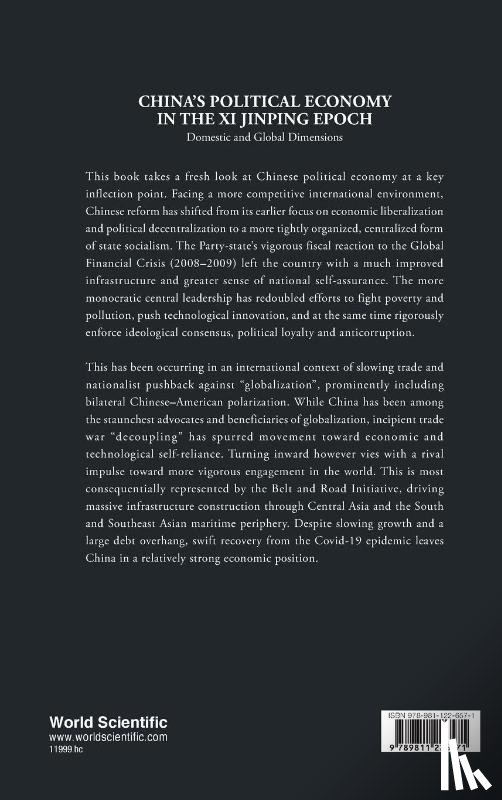  - China's Political Economy In The Xi Jinping Epoch: Domestic And Global Dimensions