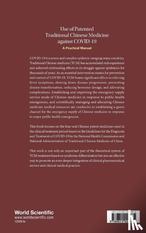  - Use of Chinese Patent Medicine against COVID-19