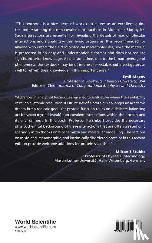 Karshikoff, Andrey (Bulgarian Academy Of Sciences - Non-covalent Interactions In Proteins