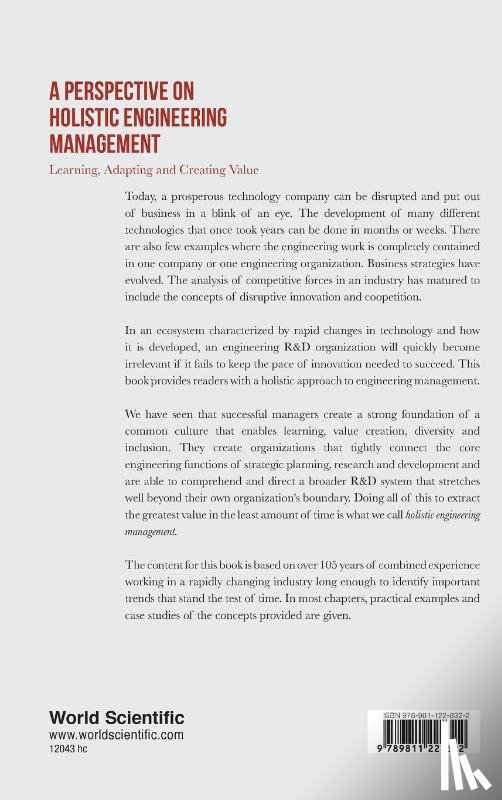Aslett, Robert J, Acken, John M, Yerramilli, Siva K - A Perspective on Holistic Engineering Management