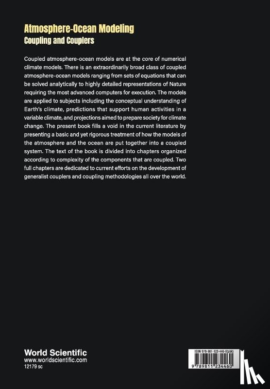 Mechoso, Carlos Roberto (Univ Of California, An, Soon-il (Yonsei Univ, Valcke, Sophie (Cerfacs - Atmosphere-ocean Modeling: Coupling And Couplers
