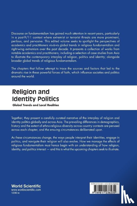 Mathew, Mathews (Inst Of Policy Studies, Tay, Melvin (Inst Of Policy Studies - Religion And Identity Politics: Global Trends And Local Realities