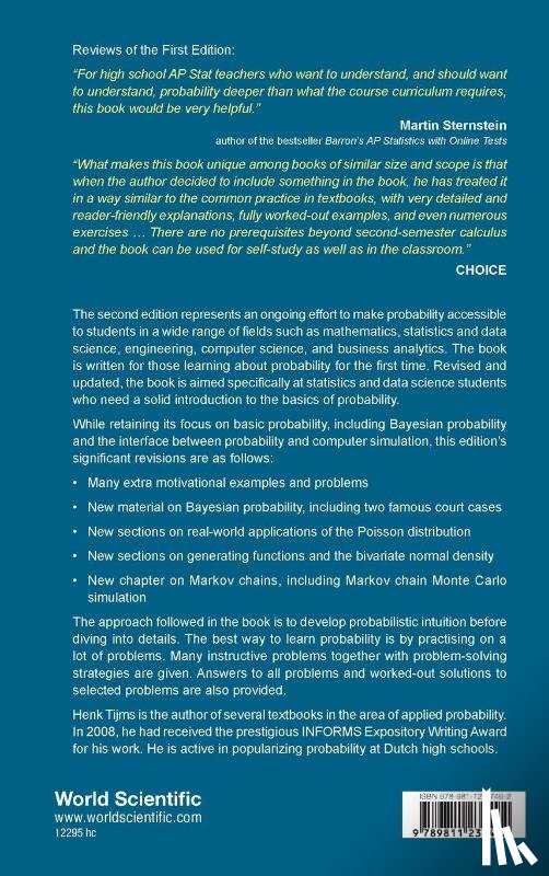 Tijms, Henk (Vrije Univ - Basic Probability: What Every Math Student Should Know