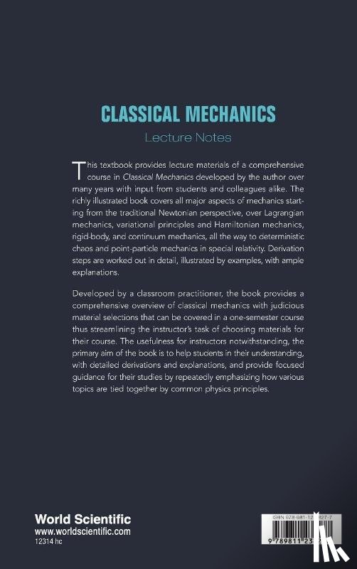 Haberzettl, Helmut (The George Washington Univ - Classical Mechanics: Lecture Notes