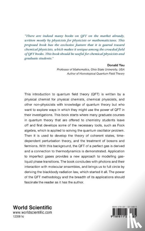 Porter, Richard N (Stony Brook Univ - Quantum Field Theory: An Introduction For Chemical Physicists